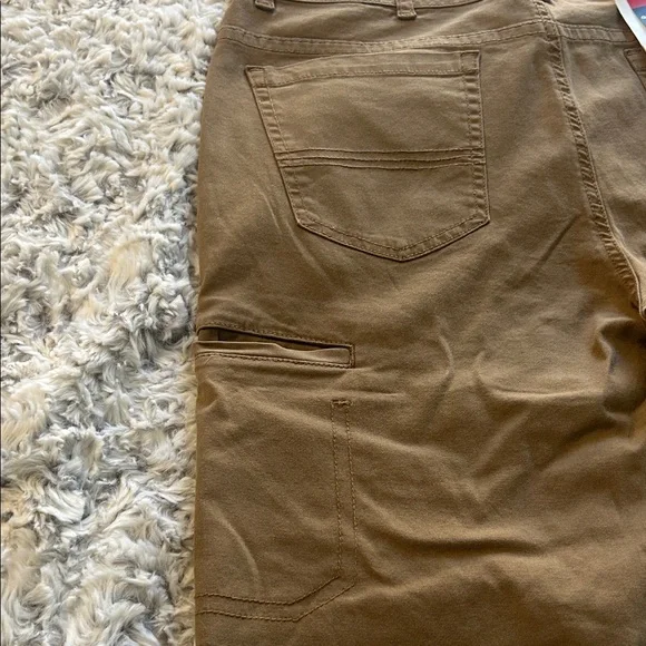 NWT G.H. Bass & Co. Men's Brown Pants Size 34/32 - Picture 10 of 10